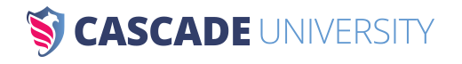 Cascade University Main Logo
